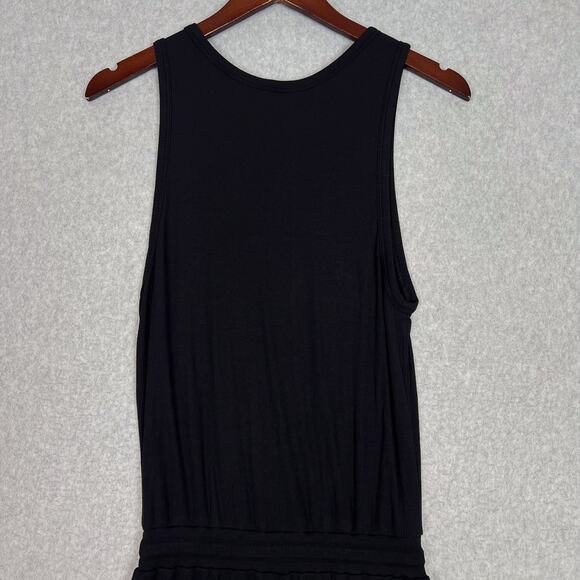Vuori Black Ribbed Pocket Torrey Romper Size XS - Picture 6 of 8